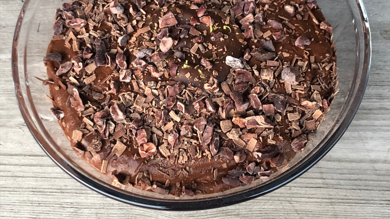 Chocolate orange mousse